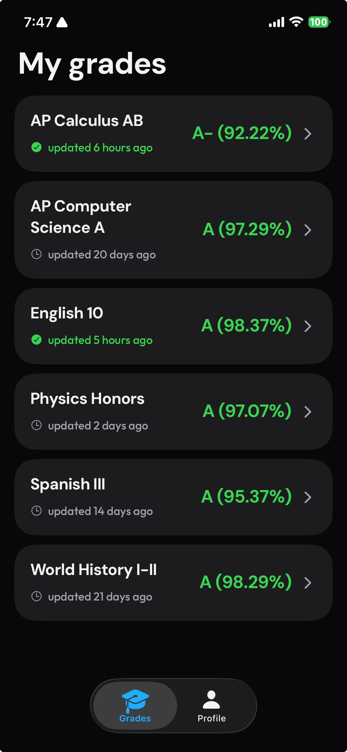 Dicy iOS app preview